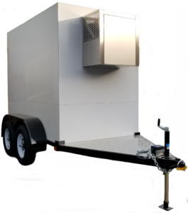 4'x8' Polar Tremp Small Refrigerated Trailer